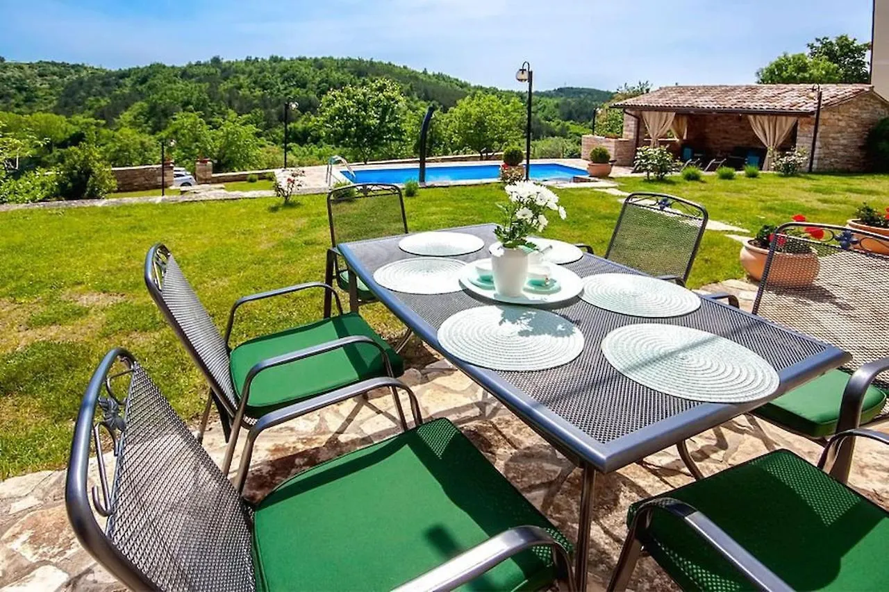 Rustic Villa Casa Mazuli With Pool In Grožnjan 0*,  Chorvatsko